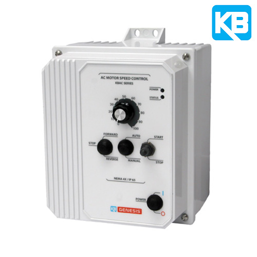 (KBAC-27D) DRIVE, AC, 2HP, 240V, 6.6A, N4X 115/230V 1PH INPUT, 240V 3PH OUTPUT - White